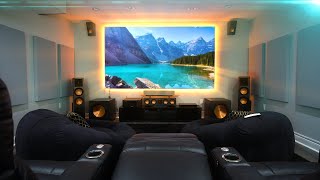 My NEW 4K Home Theater Setup [upl. by Zenitram]