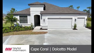 Cape Coral  Dolcetto Model [upl. by Yecad]