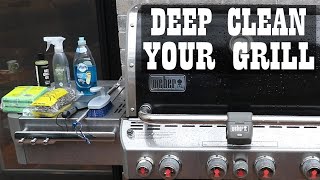 How to Clean Your Gas Grill  Once a Year Deep Clean [upl. by Kurland232]