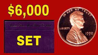 Top 10 most valuable US Mint amp Proof Sets worth huge money Rare coins to look for in sets [upl. by Enelad]