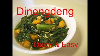 Dinengdeng  Super Easy 15 Minutes Cook Ilocano Recipe [upl. by Muraida]