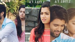 Rashmika mandanna vijay devarakonda full screen status  Inkem inkem song [upl. by Ettezus]