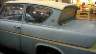 Ford Anglia from Harry Potter Exhibit Chicago [upl. by Simonette955]