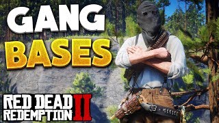 Red Dead Redemption 2 All Gang Hideout Locations RDR2 Gameplay [upl. by Rezeile169]