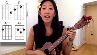 Ho Hey  The Lumineers  Beginner Ukulele Tutorial [upl. by Scutt515]