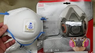 P95 vs P100 Respirator Mask  How I use them Overview  Unboxing [upl. by Finnegan]