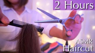 ASMR Sleep Recovery 5  2 Hours Haircut amp Hair Treatment  No Talking [upl. by Gabor]