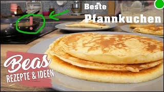 Beste Pfannkuchen wie bei Mutter  Eierkuchen  Basis Teig Rezept [upl. by Elleirb]