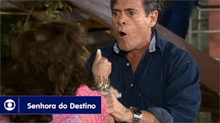 Senhora do Destino capítulo 122 da novela quinta 31 de agosto na Globo [upl. by Aynahs37]