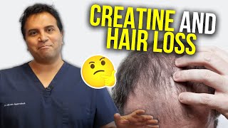 Does Creatine Cause Hair Loss  The Hair Loss Show [upl. by Fiora]