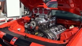 Supercharged 572 Hemi Challenger SRT8  Craven Performance [upl. by Ainaled]