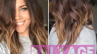 How to Balayage Highlight Your Hair at Home [upl. by Neelyar650]