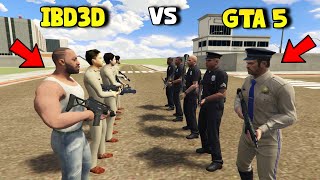 IBD3D Police vs GTA 5 Police The Biggest Battle In Indian Bike Driving 3D [upl. by Maddock735]