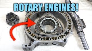 Rotary Engine  Explained [upl. by Ardnac163]