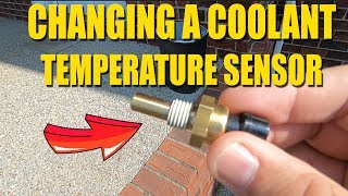 Changing a Coolant Temperature Sensor [upl. by Susej113]