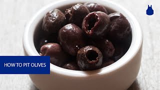 How To Pit Olives [upl. by Thisbee]