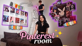 EXTREME room makeover  from scratch to pinterest style [upl. by Haek574]