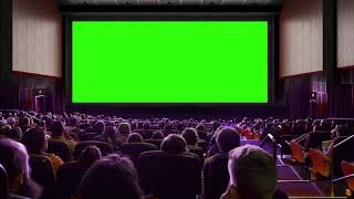 Cinema Chroma Key  movie theater Cine  Green Screen 2021 [upl. by Llertnom]