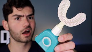 A 250 Toothbrush From France That Cleans in 10 Seconds [upl. by Bashemath738]