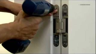 TECTUS® Concealed Hinge Installaton [upl. by Cecil]