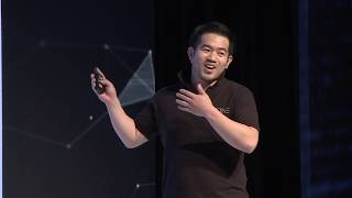 Katsuya Konno presents Quoine at the CoinGeek Conference [upl. by Aneeuq204]