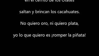 quotANDALE JUANAquot CANTO POPULAR PARA LA PIÑATA [upl. by Ciel]