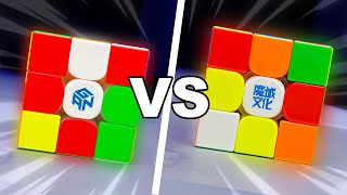 Gan 14 Maglev Pro VS MoYu WeiLong WRM V10 [upl. by Fates272]