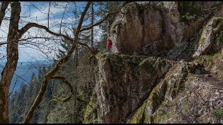 025  Massif des VOSGES  sentier des roches [upl. by Ahseiym16]