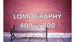 LOMOGRAPHY 400 VS 800 FILM REVIEW [upl. by Eiddal]