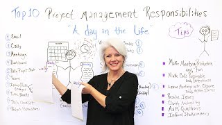 Top 10 Project Management Responsibilities  Project Management Training [upl. by Morville]