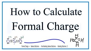 Formal Charges Calculating Formal Charge [upl. by Tihor]