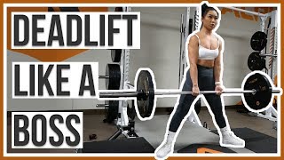 HOW TO DEADLIFT  Step by Step Beginners Guide [upl. by Carol379]