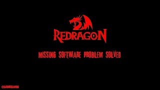 Redragon Products Missing Software Problem Solved [upl. by Cranston]