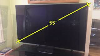 How to Measure Your TVs Screen Size [upl. by Flan]