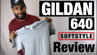 Gildan 640 l Softstyle Tshirt l FIRE INK [upl. by Davin]