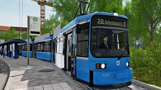 TramSim Munich  The Tram Simulator  Gameplay [upl. by Nuzzi]