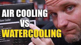 Custom Waterloop vs Noctua NHD15 AIR COOLING FTW [upl. by Alvinia303]