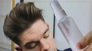 DIY Salt Spray  Voluminous Textured Hair [upl. by Shepherd]