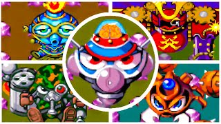 Super Bomberman 4  All Bosses No Damage [upl. by Tessi]