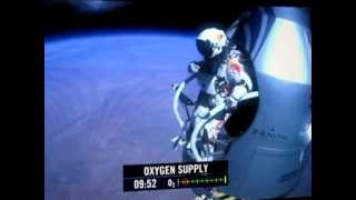 Felix Baumgartner  THE JUMP  Full Video HQ  Der Sprung 14102012  3 Weltrekorde [upl. by Blanc]