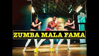 Danna Paola  Mala Fama Zumba  Zumba Dance For Beginners  Easy Zumba Dance [upl. by Salangia]