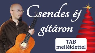 Karácsonyi dal gitáron Csendes éj [upl. by Doss]