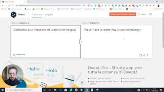 Andrea Cartotto  Come utilizzare un traduttore online affidabile conosciamo Deepl [upl. by Brina165]