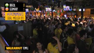 Crowd Reactions from Germany 71 Brazil at Walkabout Temple [upl. by Animas]