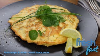 Simple and delicious Whitebait Fritters recipe [upl. by Namas]