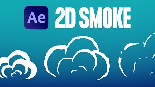 2D Smoke amp Explosions in After Effects Tutorial [upl. by Aitret203]