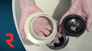 How to change the Blanco Strainers for Insinkerator Disposals [upl. by Ydurt942]