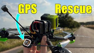 GPS Rescue Test  Nazgul Evoque F6D [upl. by Leiuqeze]