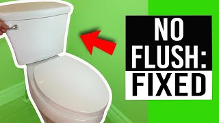 Toilet Wont Flush  How to Repair [upl. by Teilo]