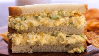 Easy Egg Salad  How to Make The Easiest Way [upl. by Sadowski596]